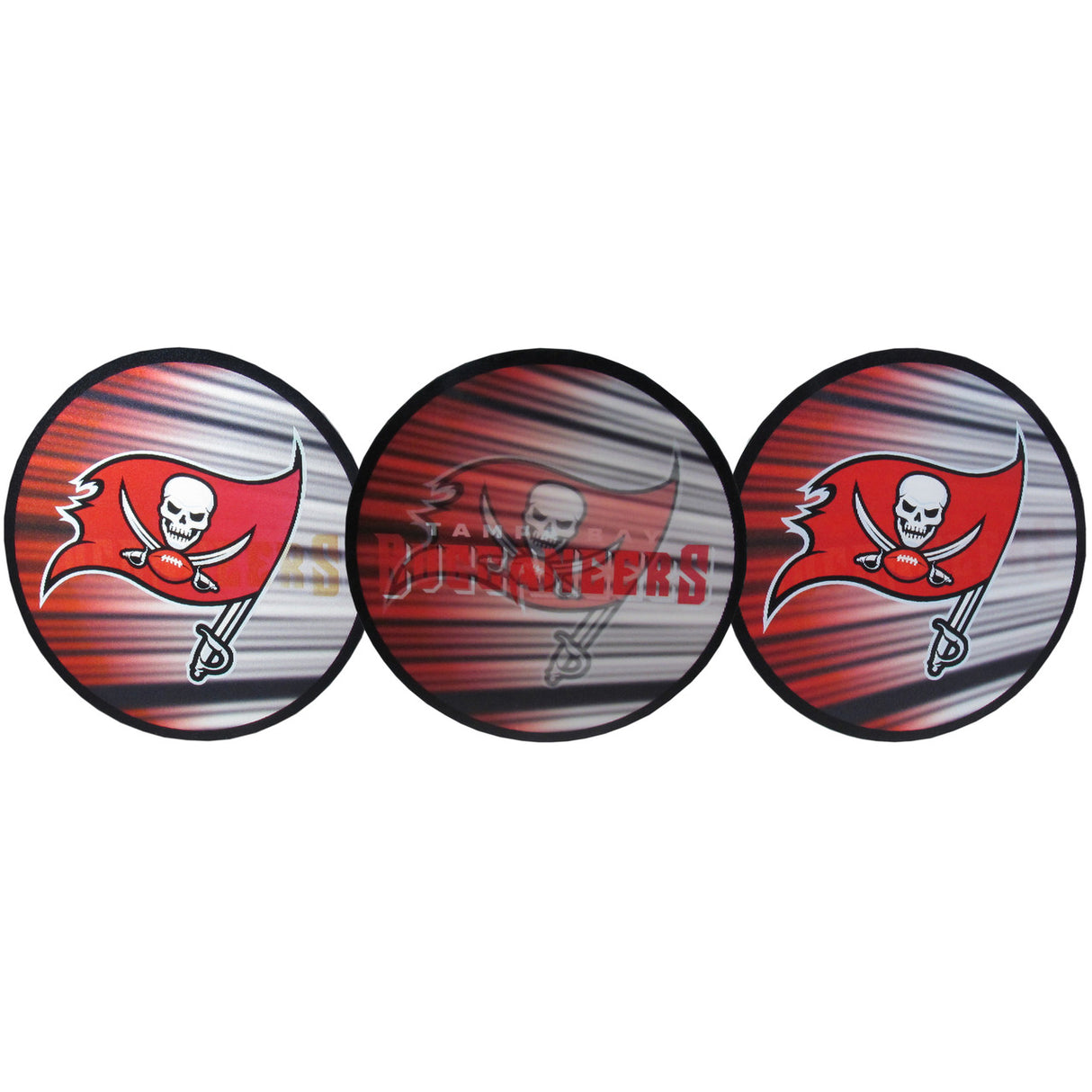 Siskiyou Tampa Bay Buccaneers Lenticular Decal Fan Gear NFL Tampa Bay Buccaneers