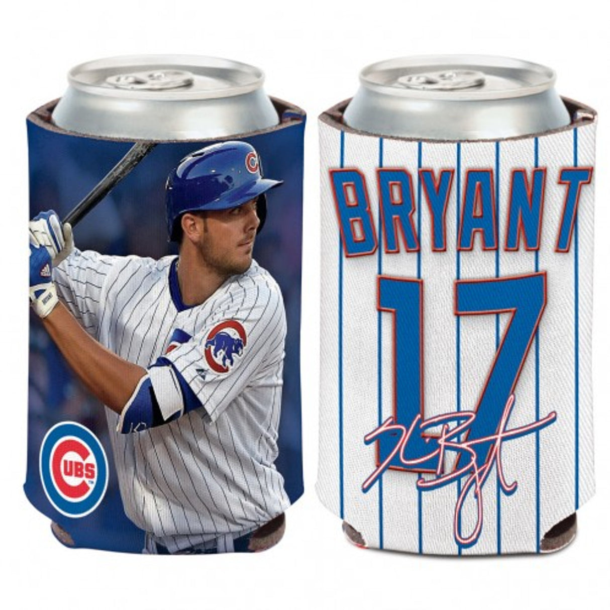 Wincraft Chicago Cubs Kris Bryant Can Cooler Fan Gear MLB Chicago Cubs