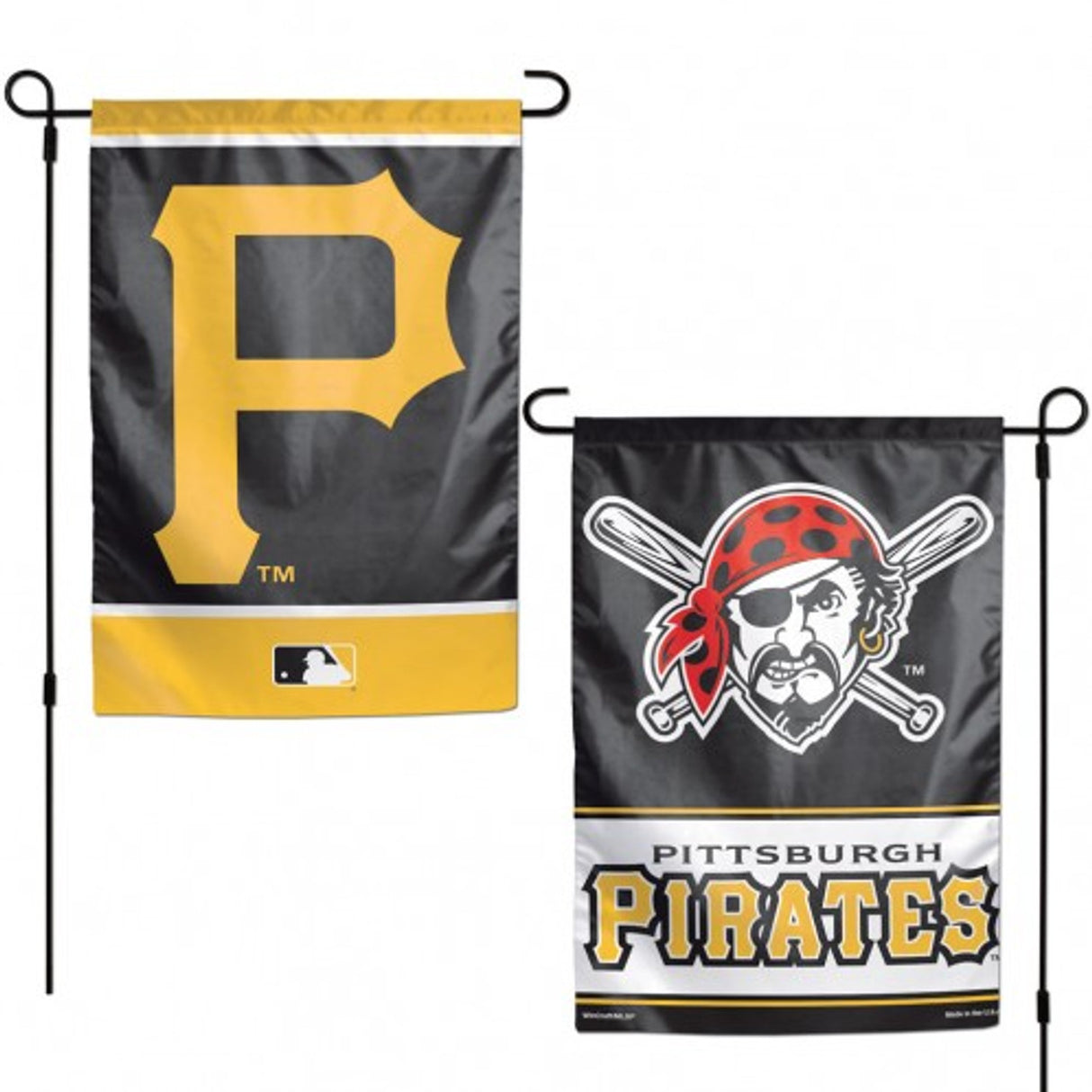 Wincraft Pittsburgh Pirates 2 Sided Garden Style Flag 12x18 Fan Gear MLB Pittsburgh Pirates