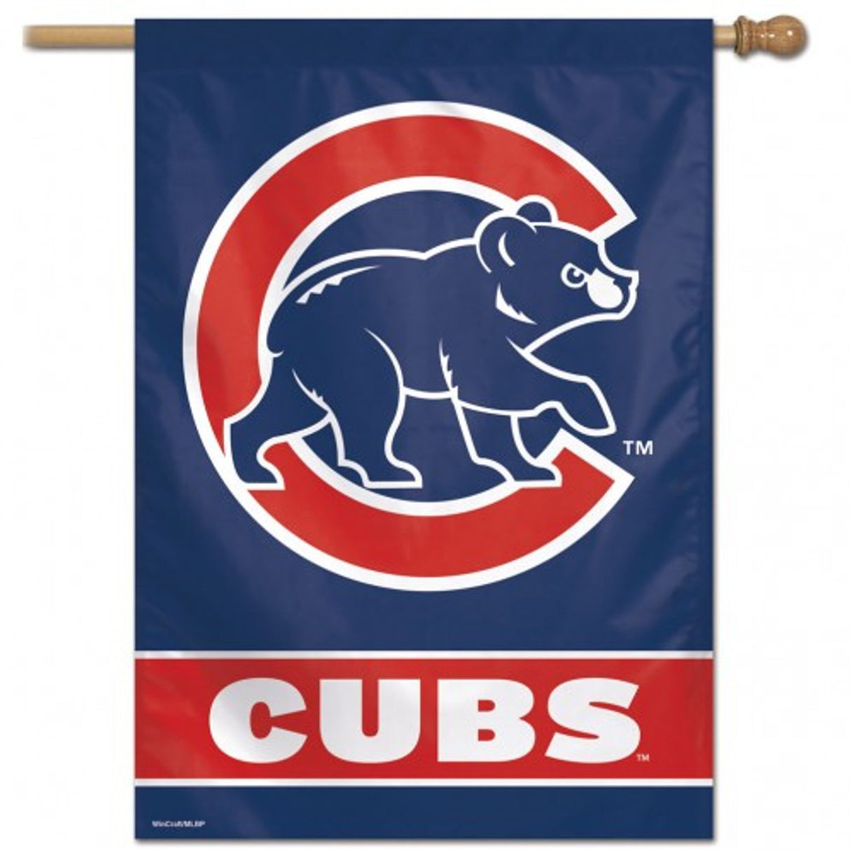 Wincraft Chicago Cubs Vertical Banner 28x40 Fan Gear MLB Chicago Cubs