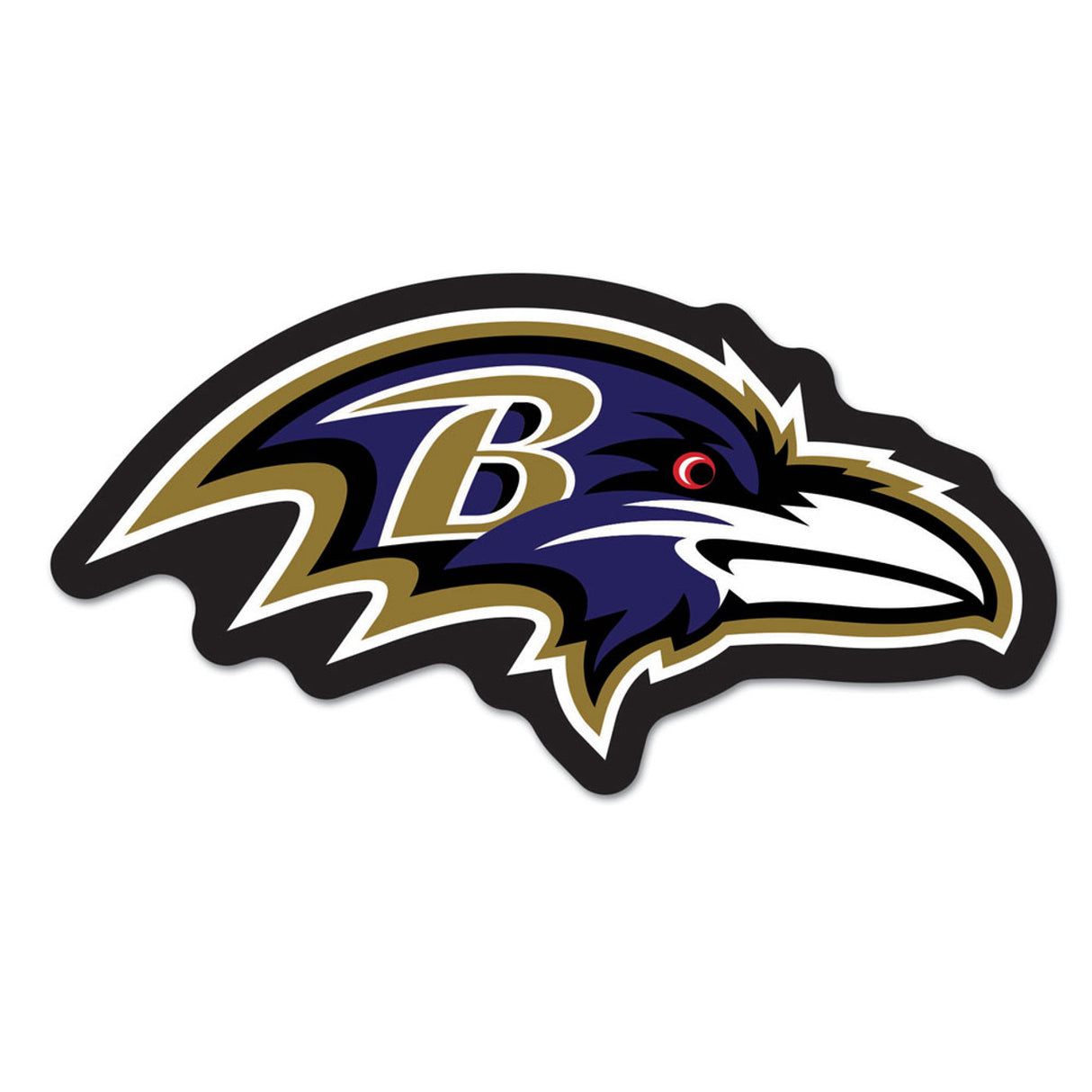 Wincraft Baltimore Ravens Logo on the GoGo Fan Gear NFL Baltimore Ravens