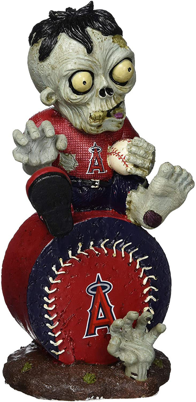 Forever Collectibles Los Angeles Angels Zombie On Logo Figurine Fan Gear MLB Los Angeles Angels