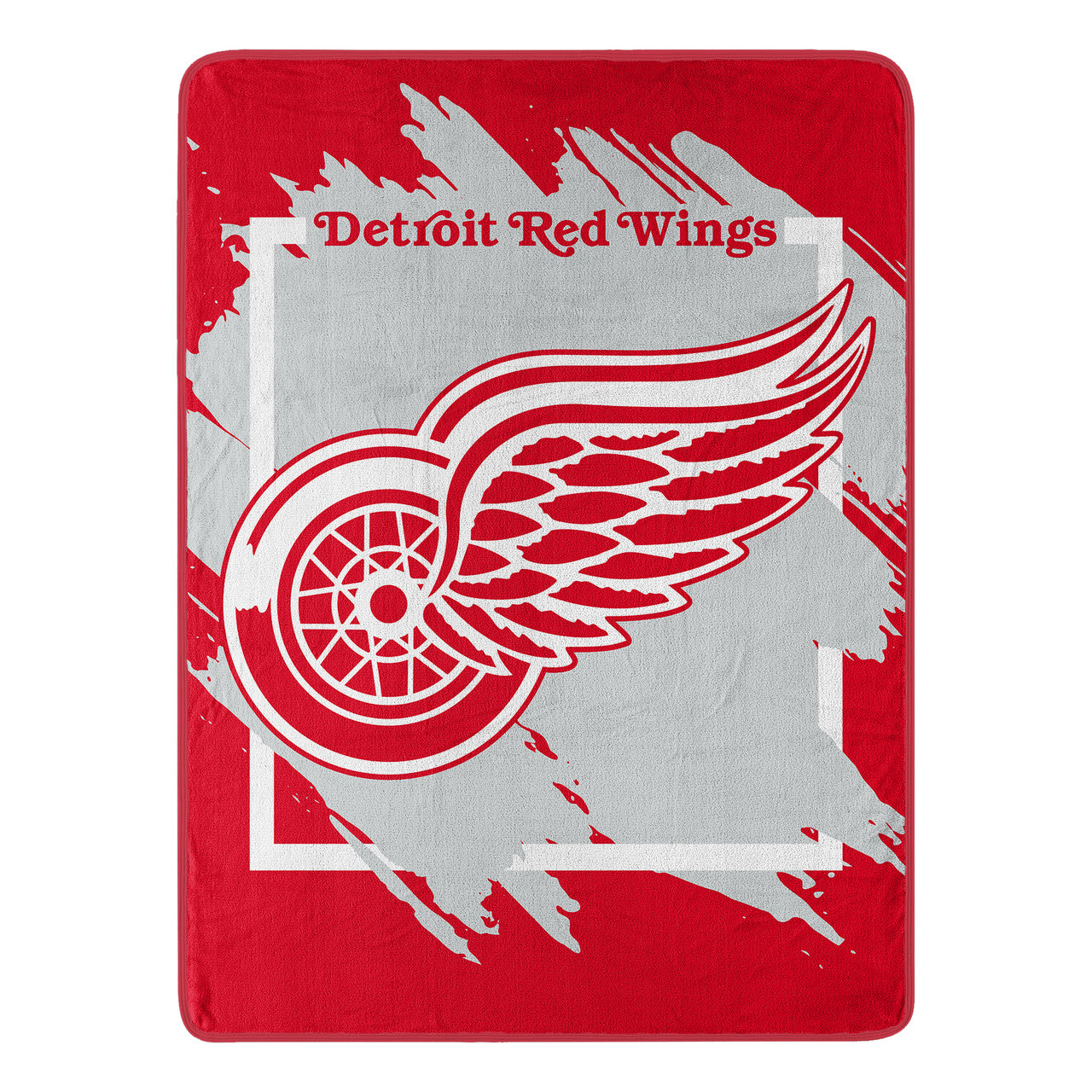 Northwest Company Detroit Red Wings Micro Raschel Dimensional Design Blanket 46x60 - Special Order Fan Gear NHL Detroit Red Wings