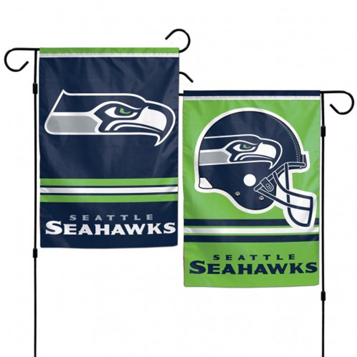 Wincraft Seattle Seahawks 2 Sided Garden Style Flag 12x18 Fan Gear NFL Seattle Seahawks