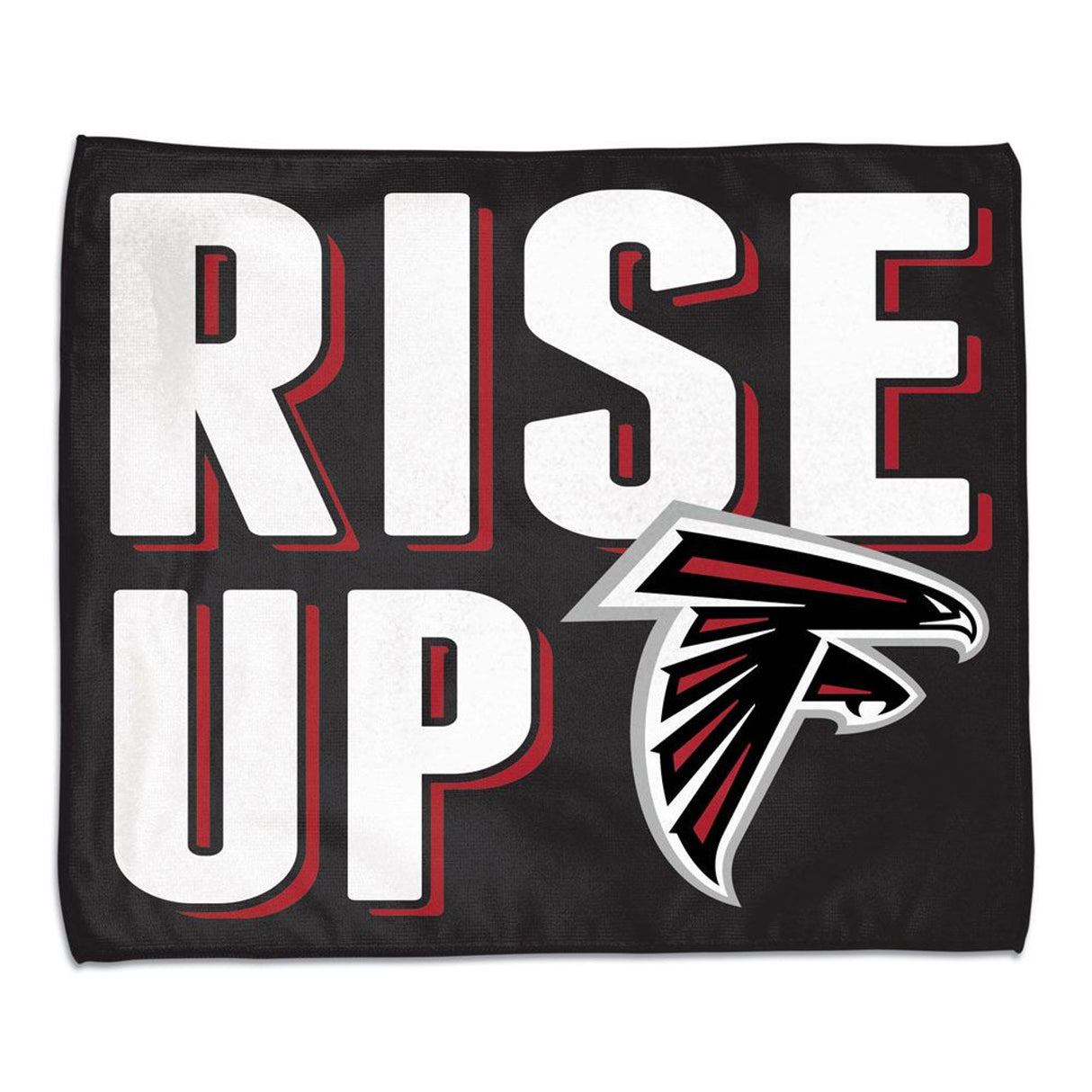 Wincraft Atlanta Falcons Full Color Rally Style Towel 15x18 Fan Gear NFL Atlanta Falcons