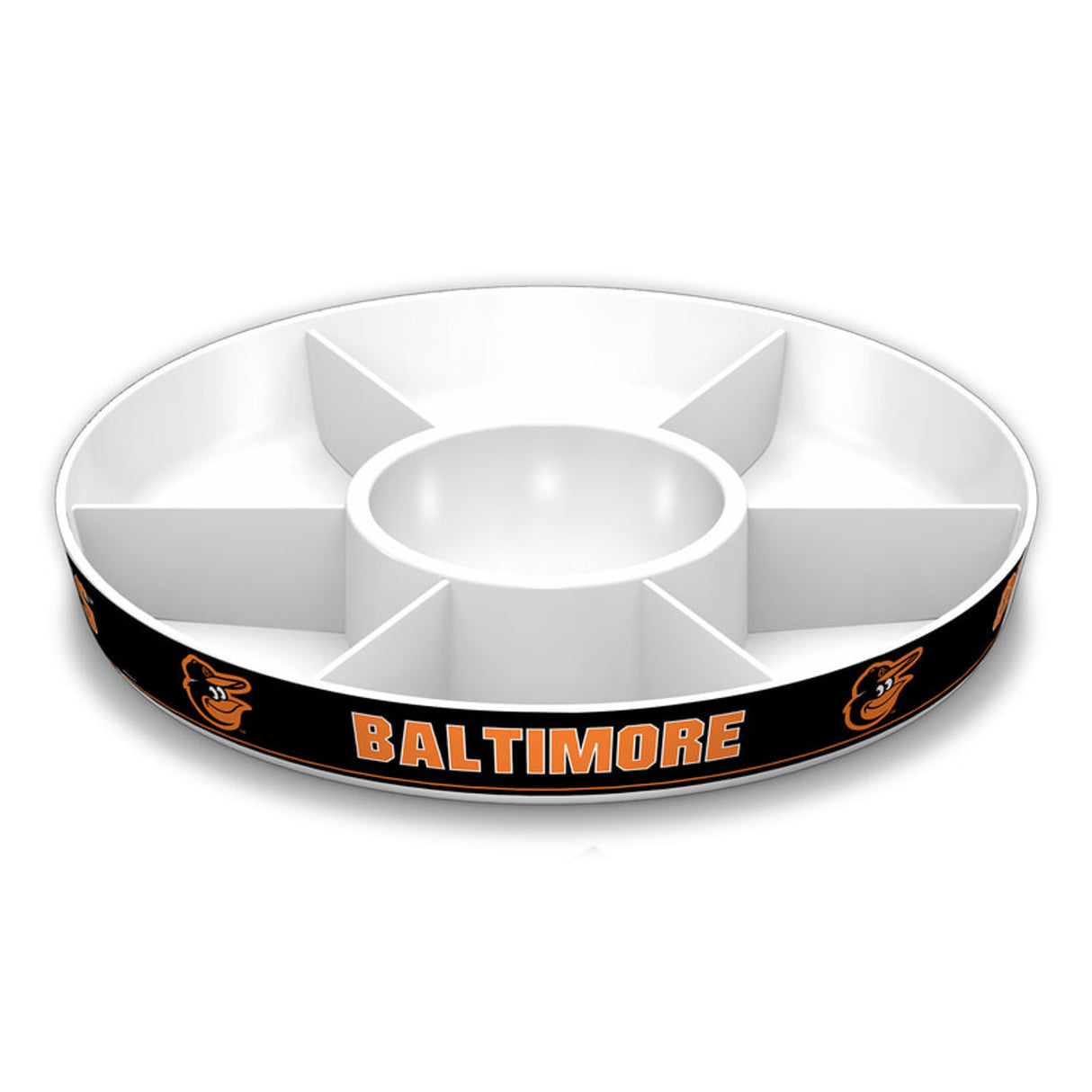 Fremont Die Baltimore Orioles Party Platter Fan Gear MLB Baltimore Orioles
