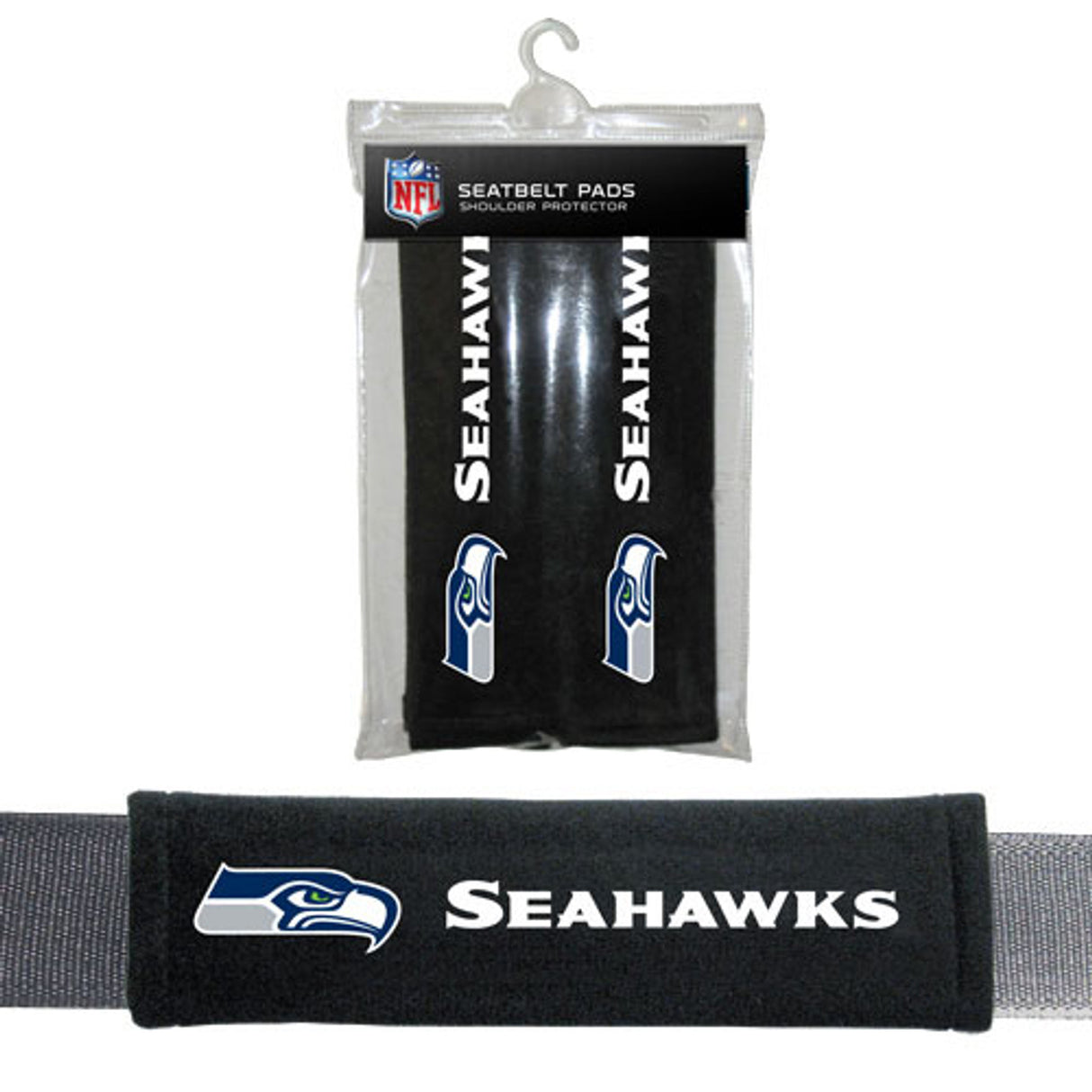 Fremont Die Seattle Seahawks Seat Belt Pads Fan Gear NFL Seattle Seahawks