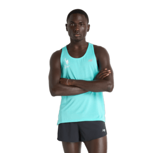 New Balance Men's NYC Marathon Athletics Singlet Mens Apparel Shirts & Tops