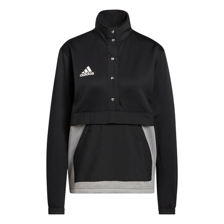 adidas Women's Team Issue 1/4 Snap Training Jacket Womens Apparel Jackets & Vests