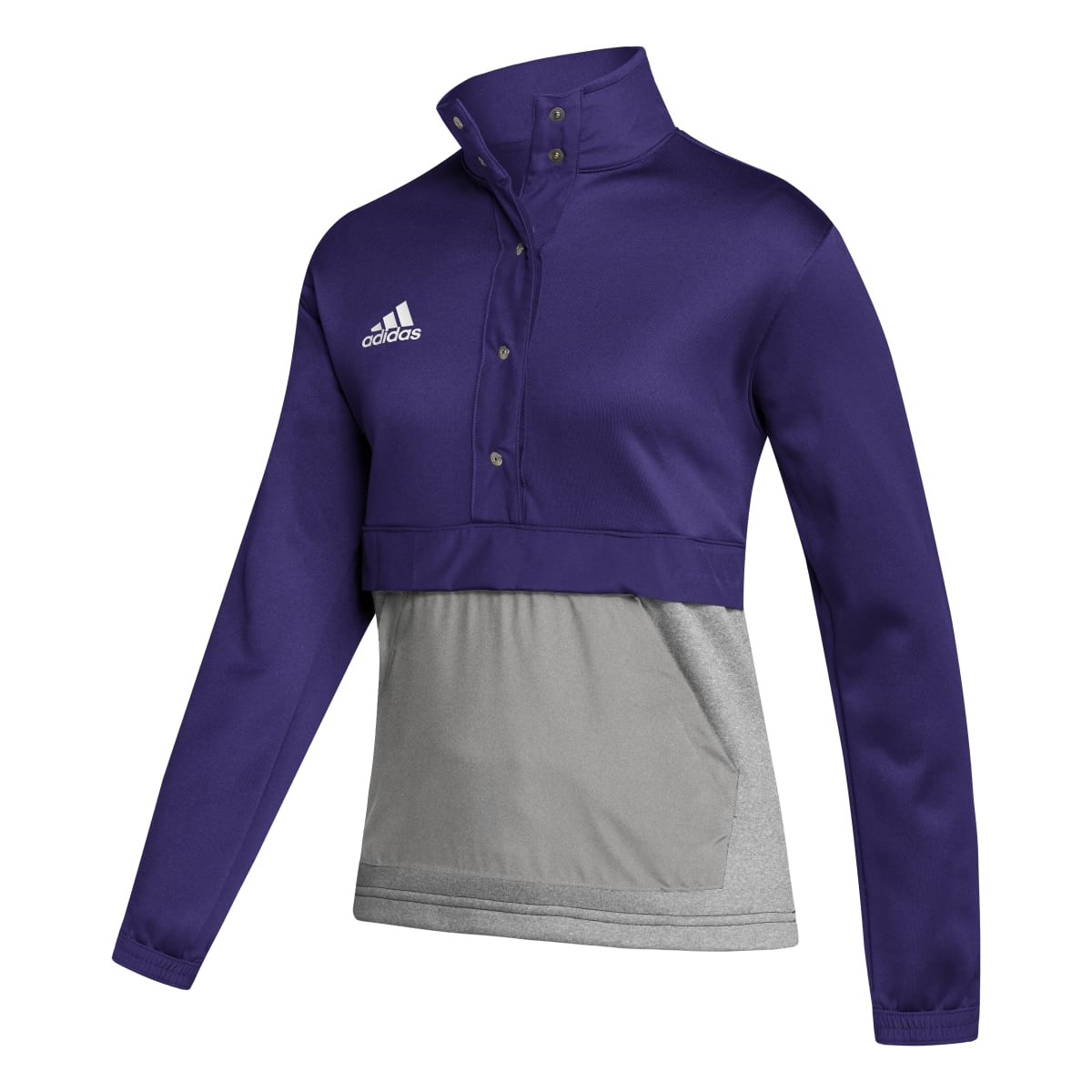 adidas Women's Team Issue 1/4 Snap Training Jacket Tall Womens Apparel Jackets & Vests