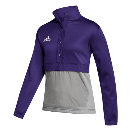 adidas Women's Team Issue 1/4 Snap Training Jacket Tall Womens Apparel Jackets & Vests