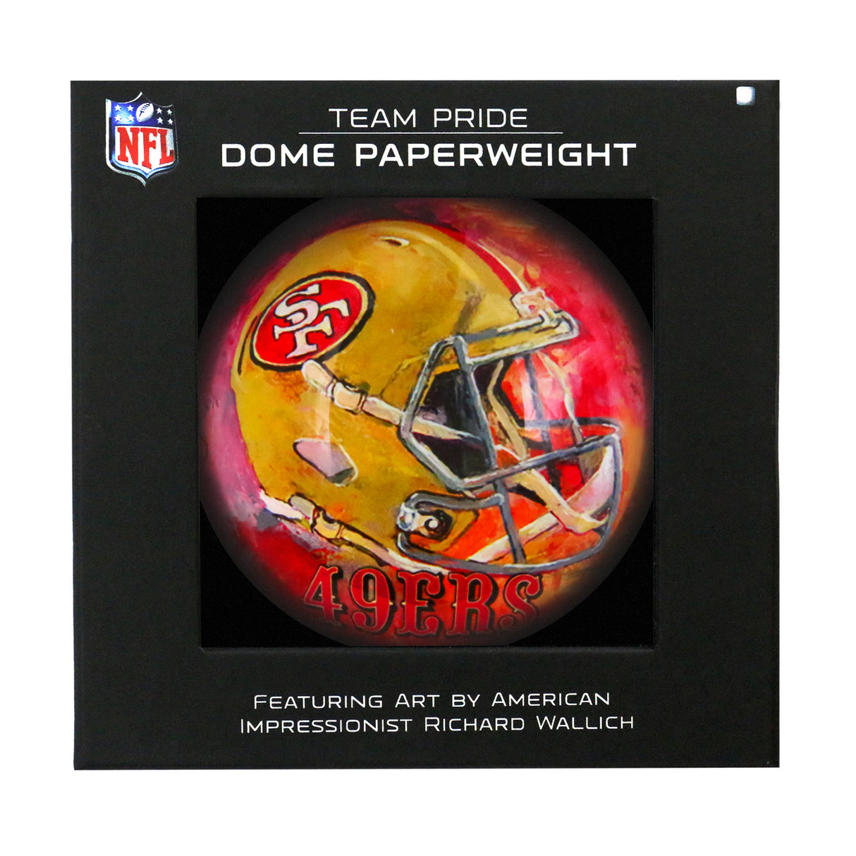 Sporticulture San Francisco 49ers Domed Paperweight Fan Gear NFL San Francisco 49ers