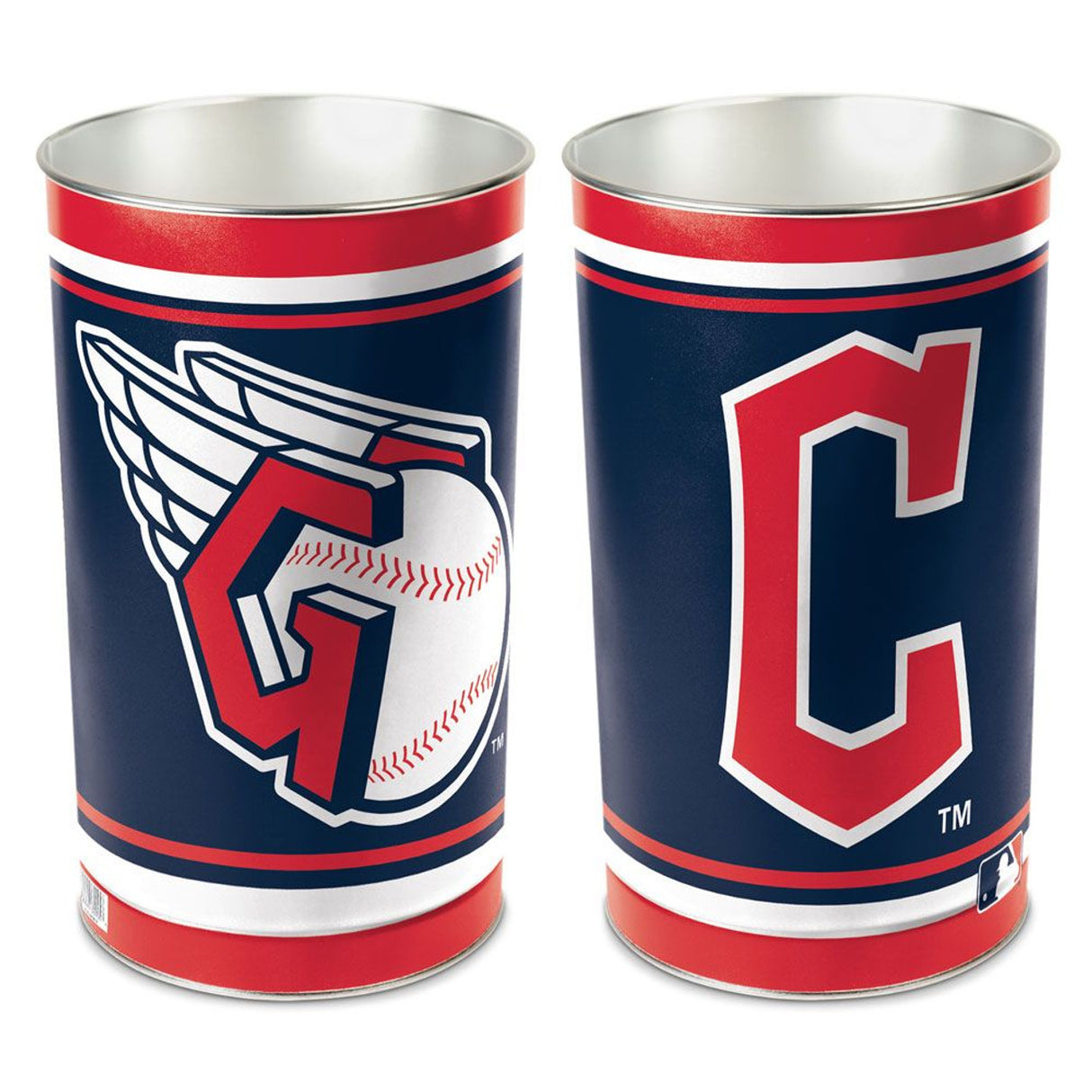 Wincraft Cleveland Guardians 15 Inch Wastebasket Fan Gear MLB Cleveland Guardians