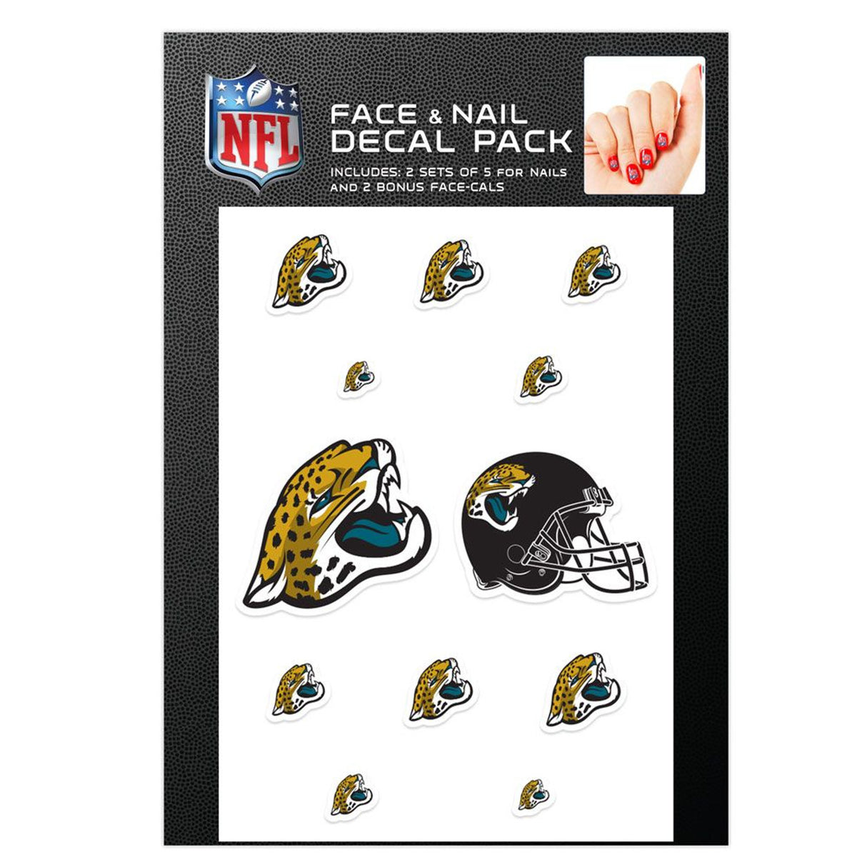 Wincraft Jacksonville Jaguars Nail Cals Fan Gear NFL Jacksonville Jaguars