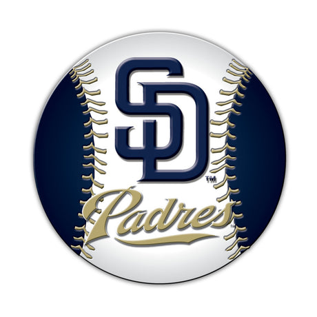 Fremont Die San Diego Padres 8 Inch Car Style Magnet Fan Gear MLB San Diego Padres