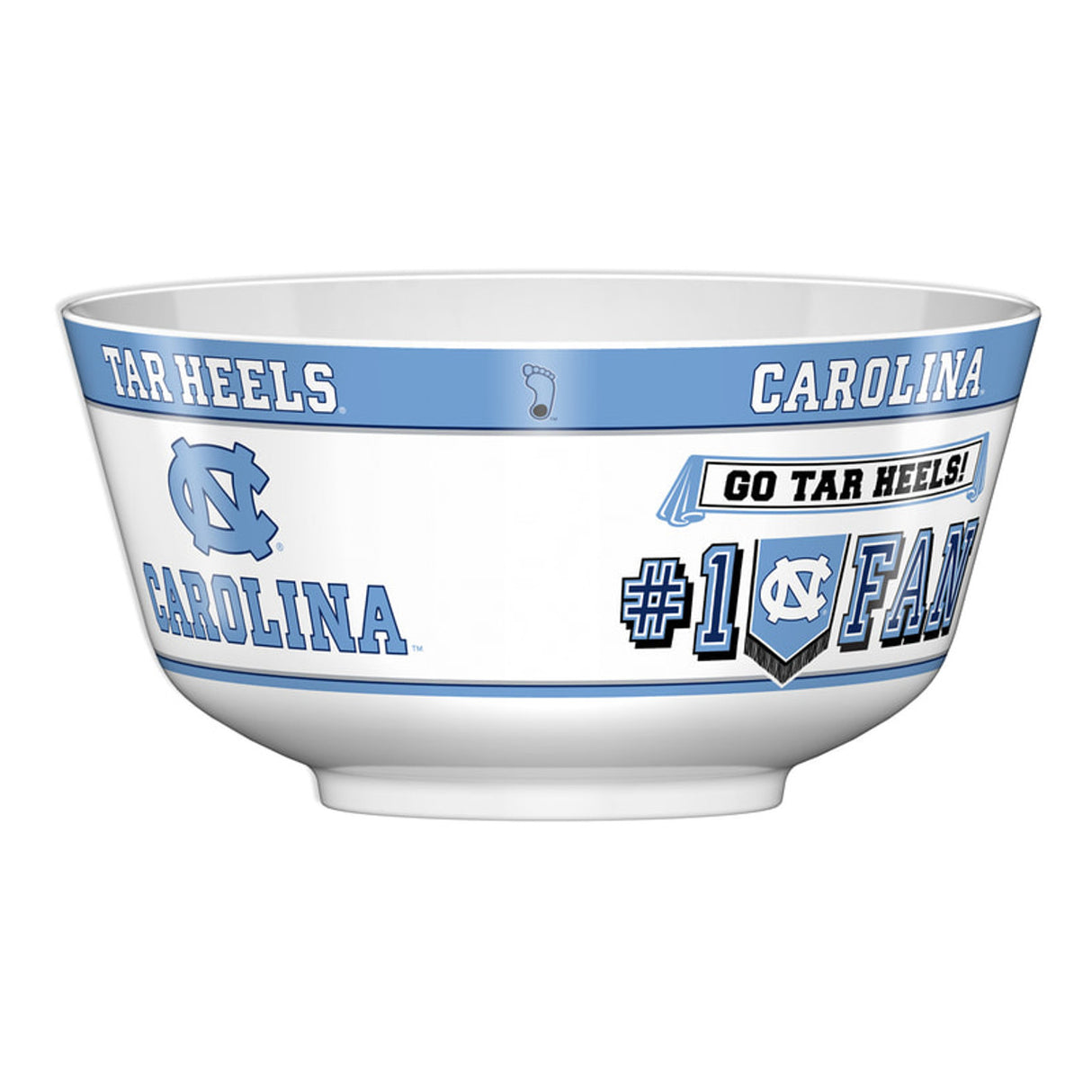 Fremont Die North Carolina Tar Heels All Pro Party Bowl Fan Gear NCAA North Carolina Tar Heels