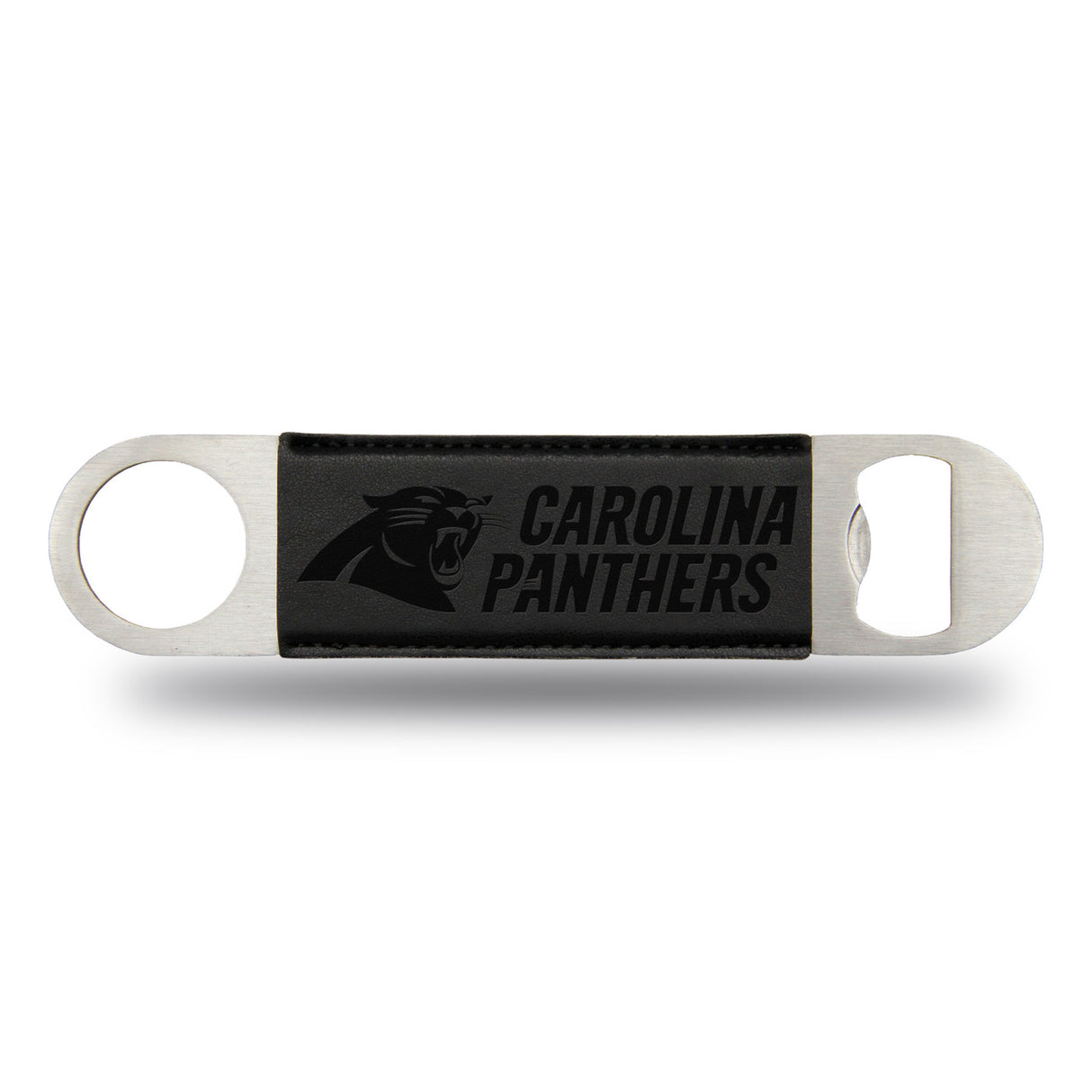 Rico Industries Carolina Panthers Laser Engraved Bar Blade Bottle Opener Fan Gear NFL Carolina Panthers