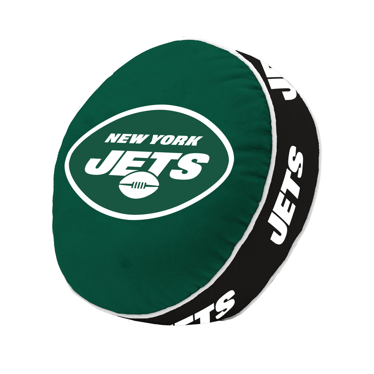 Logo Brands New York Jets Puff Pillow Fan Gear NFL New York Jets