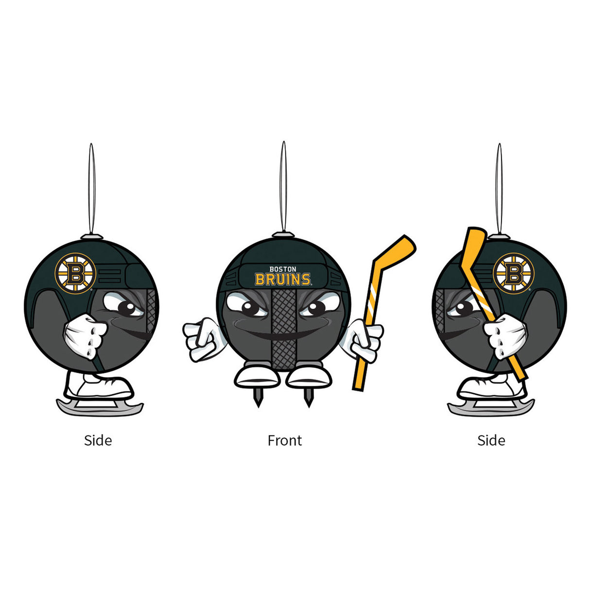 Evergreen Enterprises Boston Bruins Ball Head Ornament Fan Gear NHL Boston Bruins