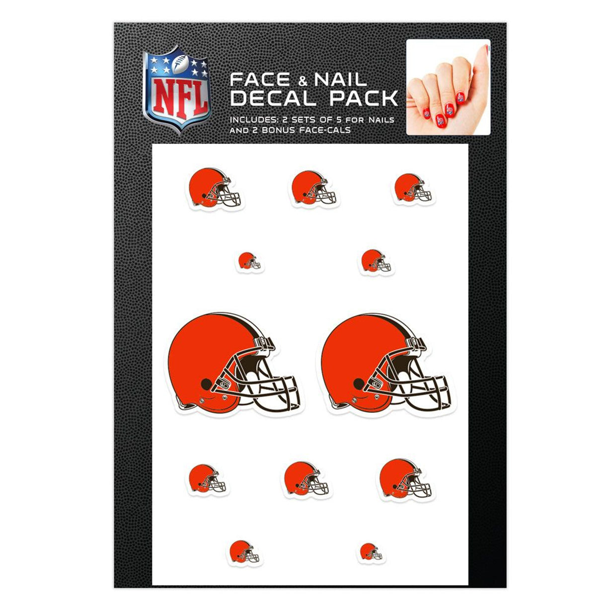 Wincraft Cleveland Browns Nail Cals Fan Gear NFL Cleveland Browns