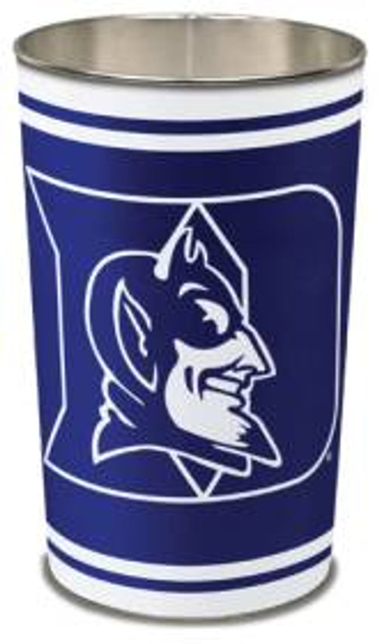 Wincraft Duke Blue Devils 15 Inch Wastebasket Fan Gear NCAA Duke Blue Devils