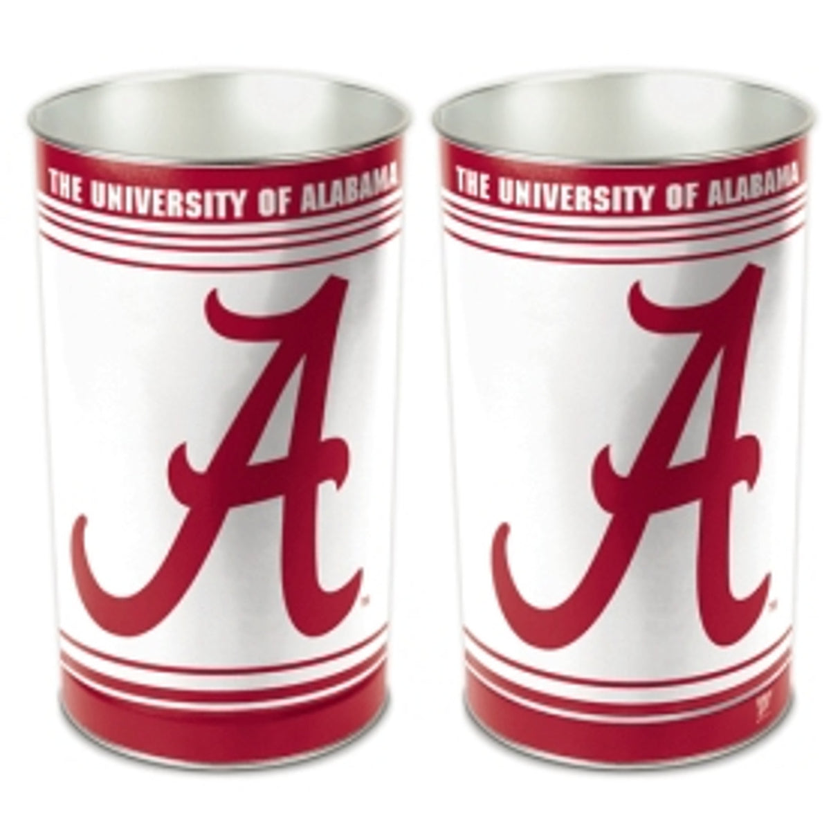 Wincraft Alabama Crimson Tide 15 Inch Wastebasket Fan Gear NCAA Alabama Crimson Tide