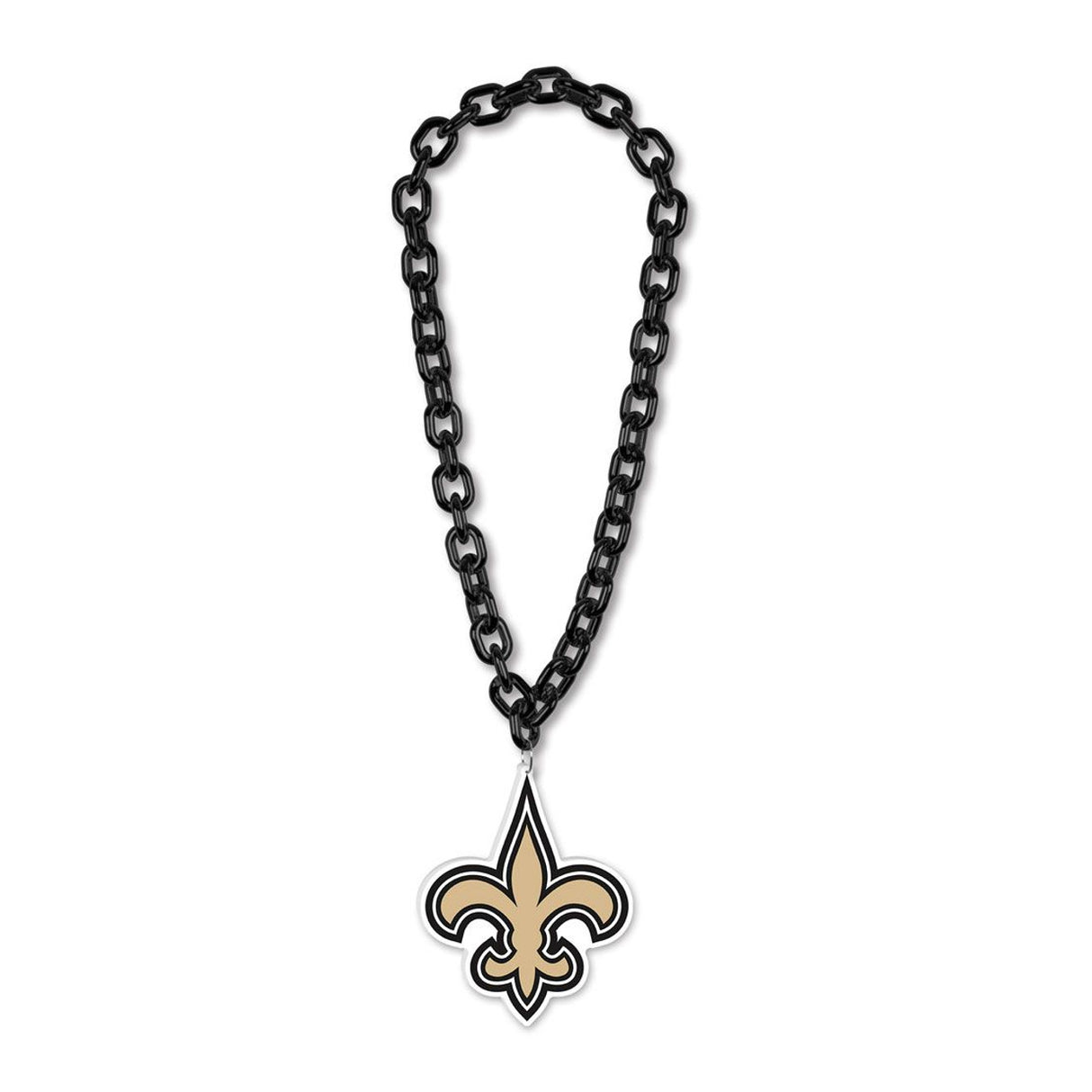 Wincraft New Orleans Saints Big Chain Necklace Fan Gear NFL New Orleans Saints