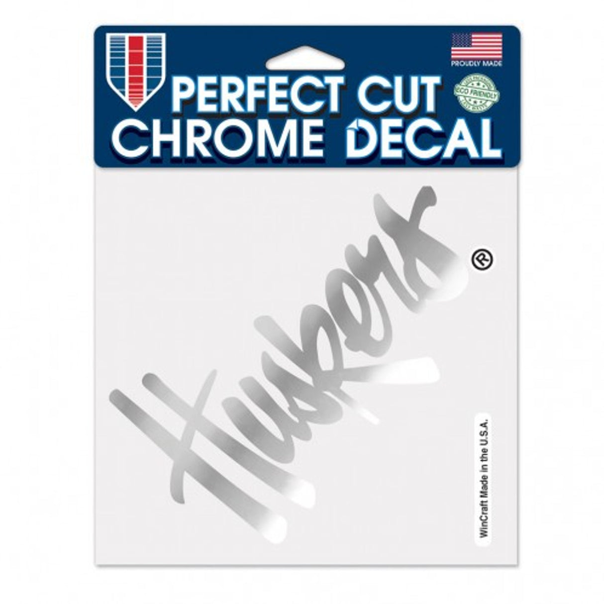 Wincraft Nebraska Cornhuskers Chrome Perfect Cut Decal 6x6 Fan Gear NCAA Nebraska Cornhuskers