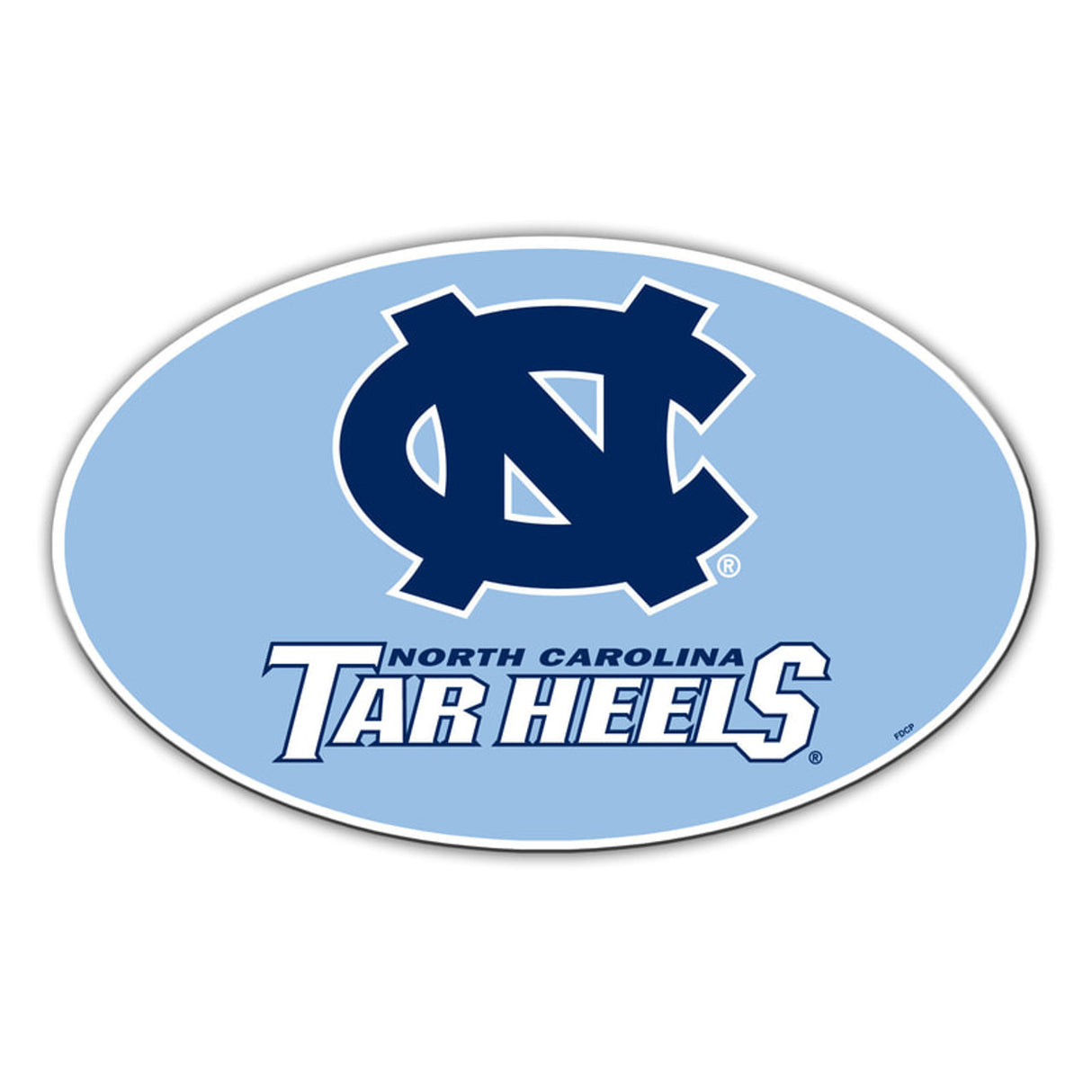 Fremont Die North Carolina Tar Heels 8 Inch Car Style Magnet Fan Gear NCAA North Carolina Tar Heels