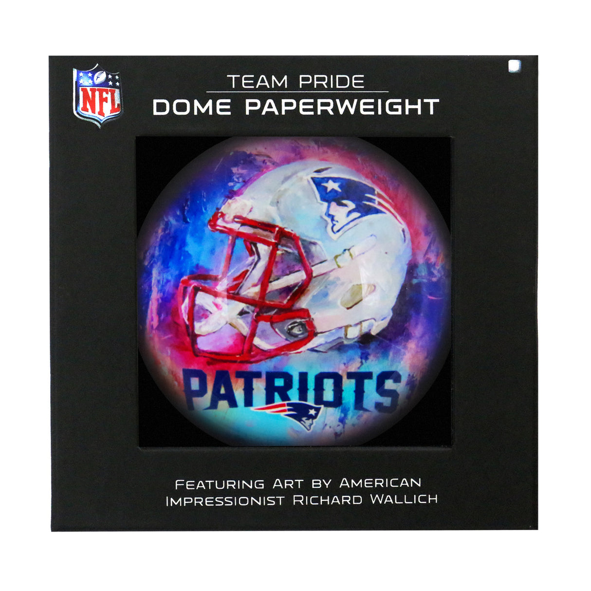 Sporticulture New England Patriots Domed Paperweight Fan Gear NFL New England Patriots
