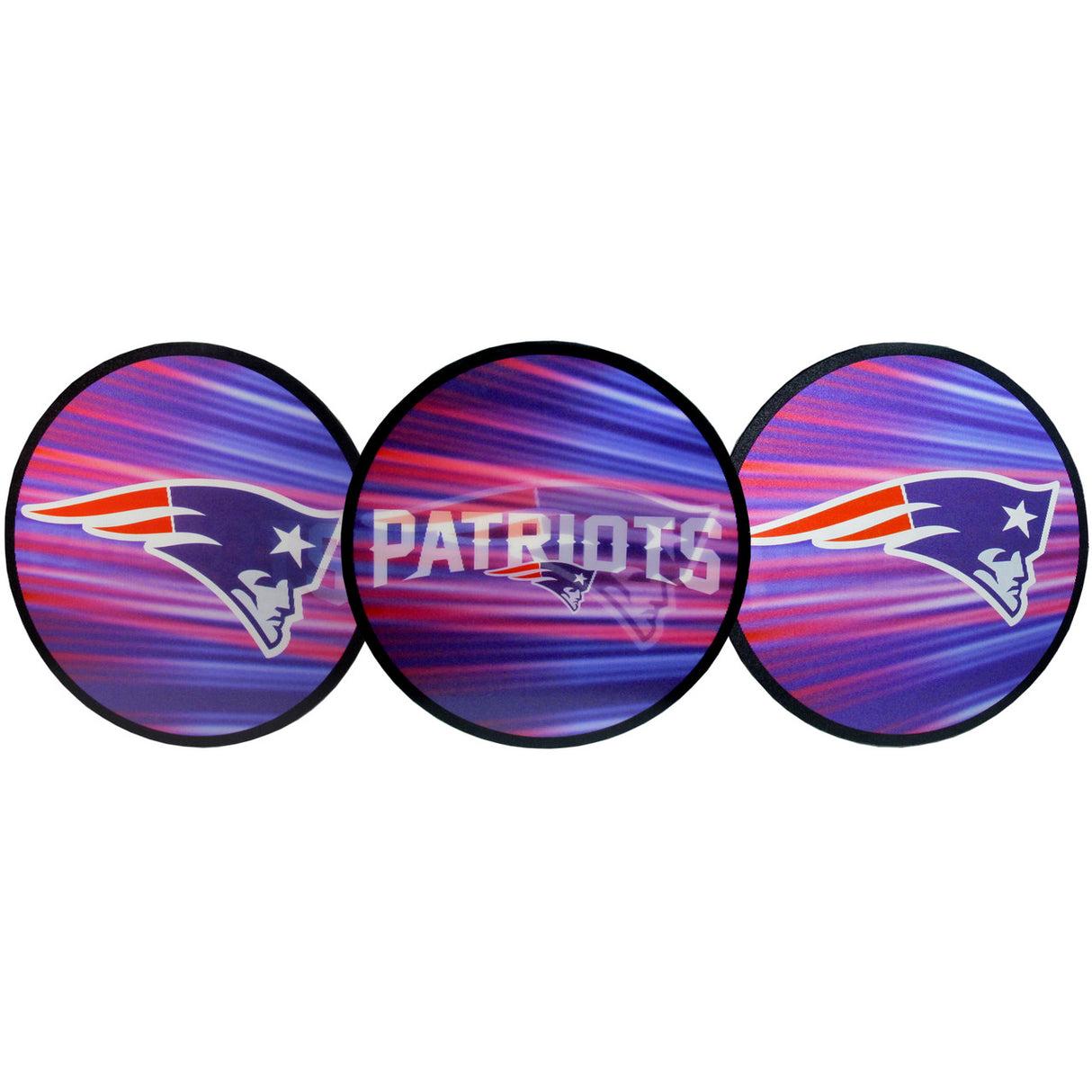 Siskiyou New England Patriots Lenticular Decal Fan Gear NFL New England Patriots
