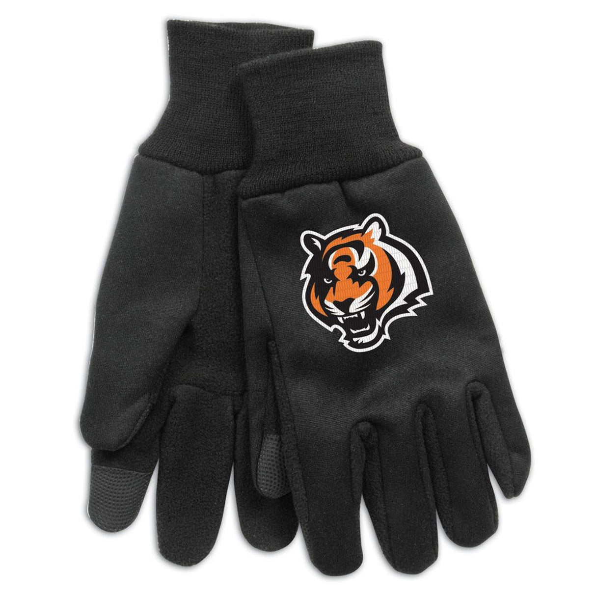 Wincraft Cincinnati Bengals Technology Style Adult Size Gloves Fan Gear NFL Cincinnati Bengals