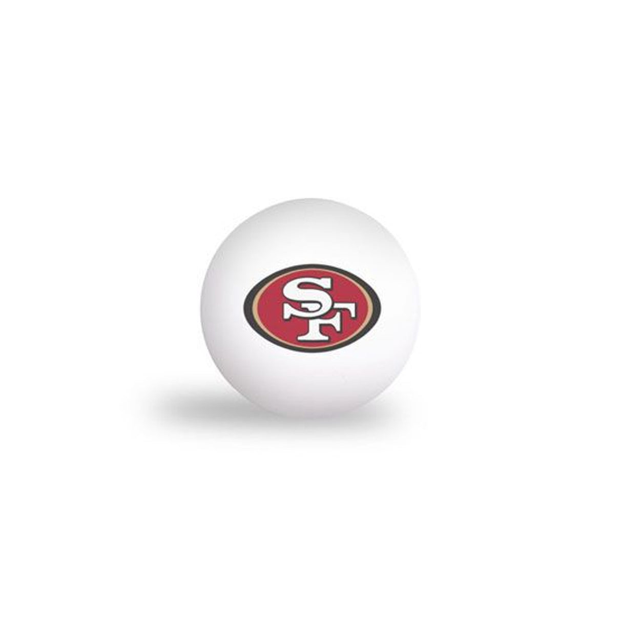 Wincraft San Francisco 49ers 6 Pack Ping Pong Balls Fan Gear NFL San Francisco 49ers
