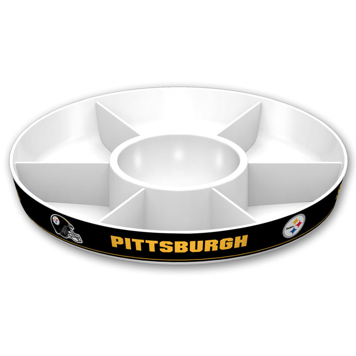 Fremont Die Pittsburgh Steelers Party Platter Fan Gear NFL Pittsburgh Steelers