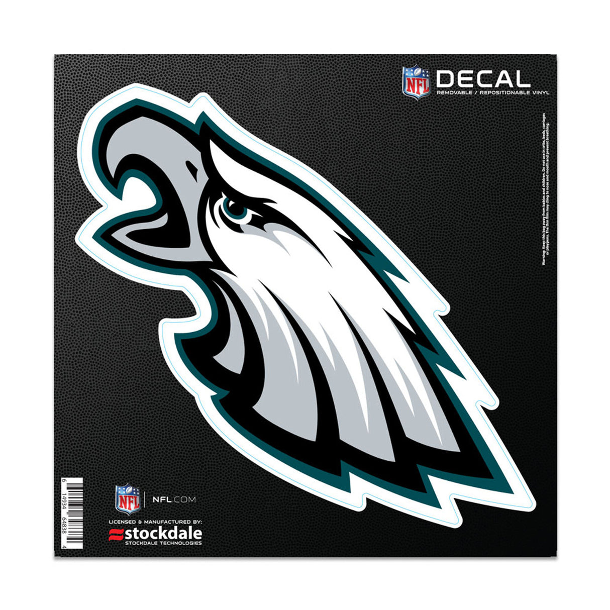 Wincraft Philadelphia Eagles Logo All Surface Decal 6x6 Fan Gear NFL Philadelphia Eagles