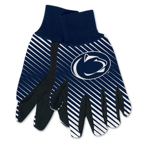 Wincraft Penn State Nittany Lions Two Tone Adult Size Gloves Fan Gear NCAA Penn State Nittany Lions