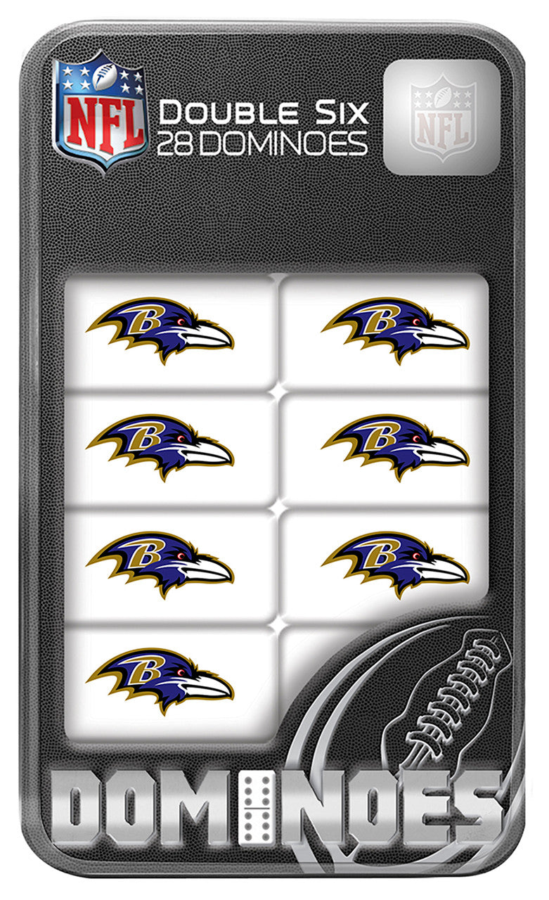 Masterpieces Puzzle Company Baltimore Ravens Dominoes Fan Gear NFL Baltimore Ravens
