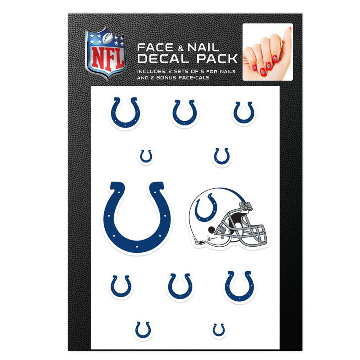 Wincraft Indianapolis Colts Nail Cals Fan Gear NFL Indianapolis Colts