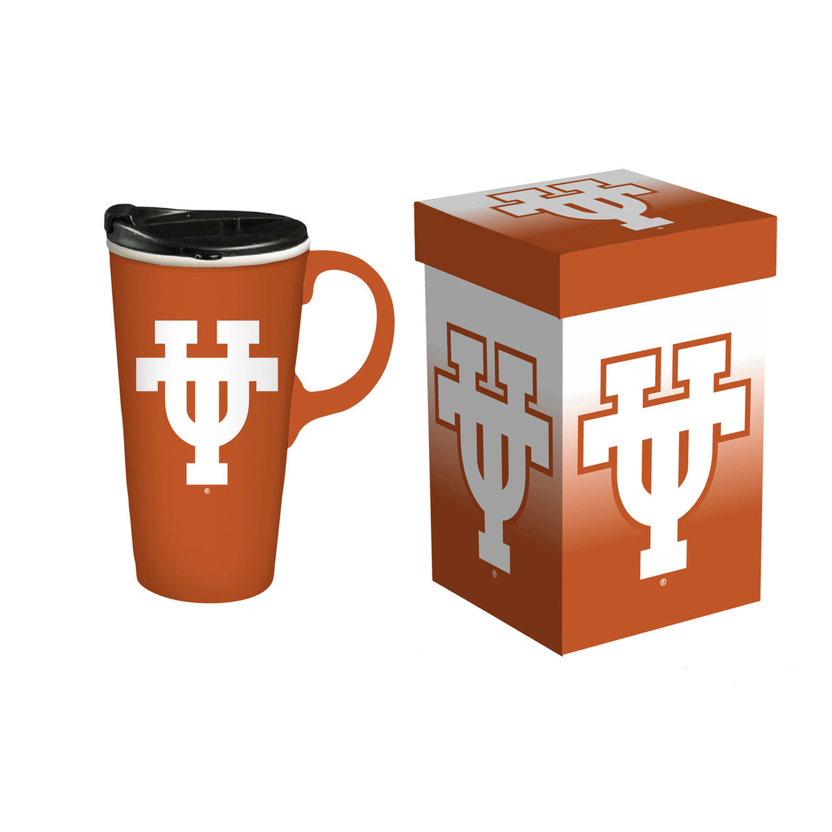 Evergreen Enterprises Texas Longhorns 17oz Travel Cup Fan Gear NCAA Texas Longhorns