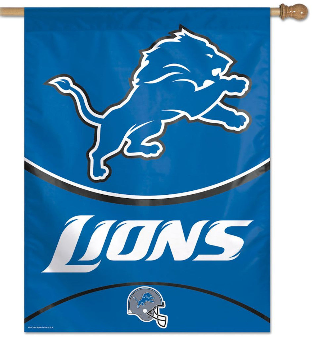 Wincraft Detroit Lions Banner 27x37 Fan Gear NFL Detroit Lions
