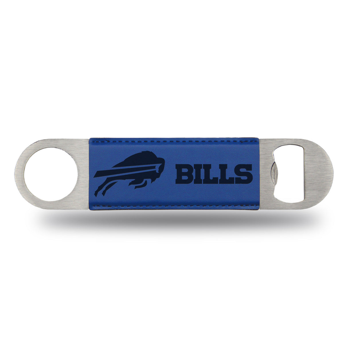 Rico Industries Buffalo Bills Laser Engraved Bar Blade Bottle Opener Fan Gear NFL Buffalo Bills