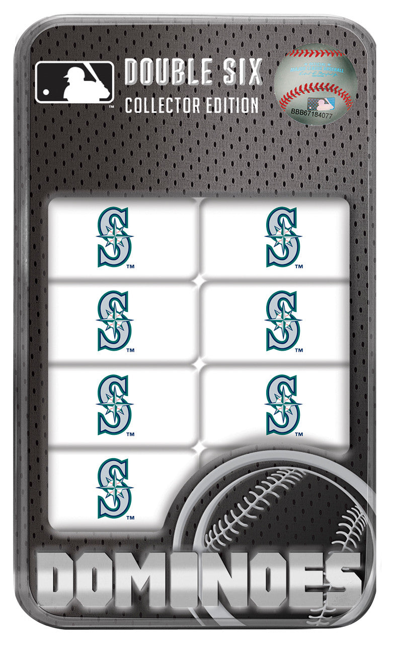 Masterpieces Puzzle Company Seattle Mariners Dominoes Fan Gear MLB Seattle Mariners