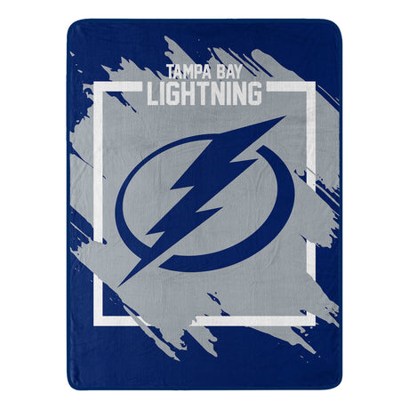 Northwest Company Tampa Bay Lightning Micro Raschel Dimensional Design Blanket 46x60 Fan Gear NHL Tampa Bay Lightning