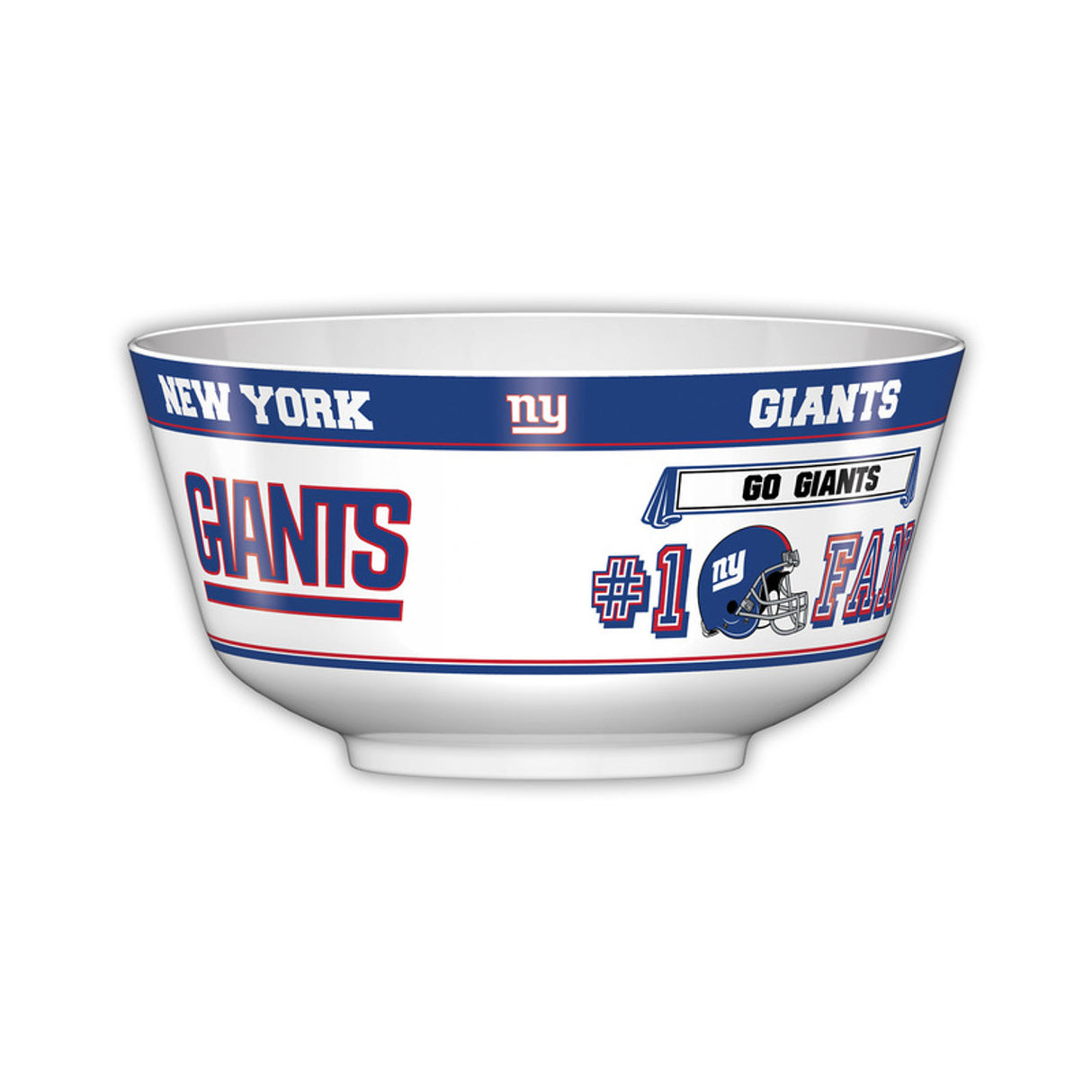 Fremont Die New York Giants All Pro Party Bowl Fan Gear NFL New York Giants