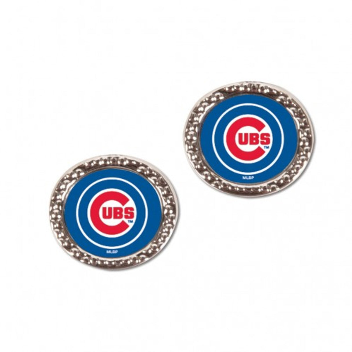 Wincraft Chicago Cubs Post Style Earrings - Special Order Fan Gear MLB Chicago Cubs