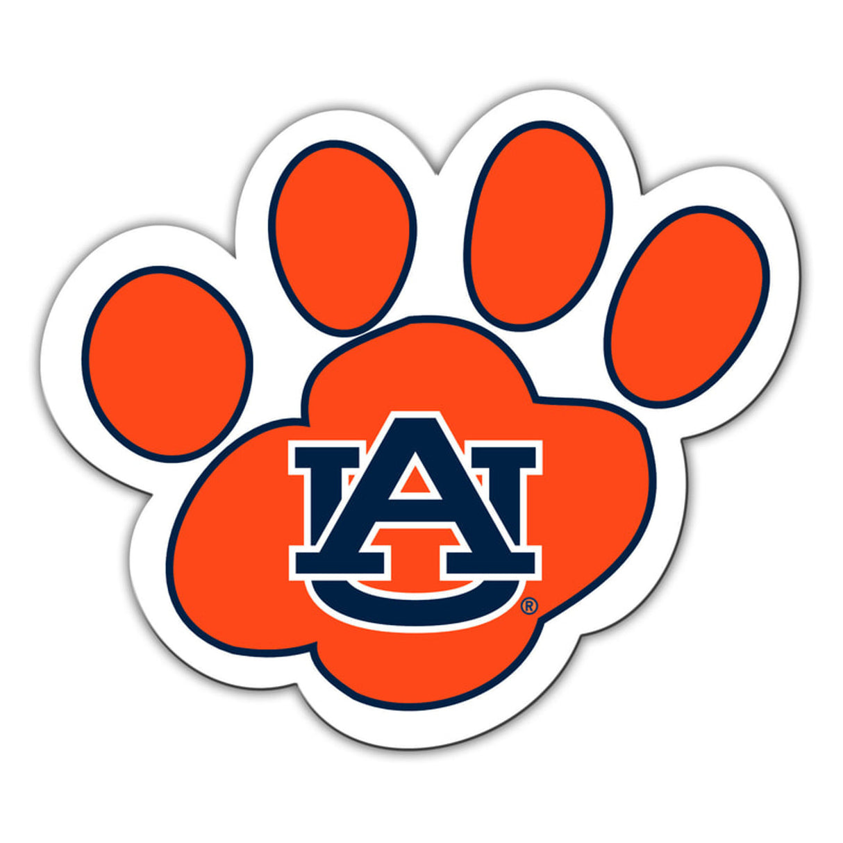 Fremont Die Auburn Tigers Inch Car Style Magnet 8 Fan Gear NCAA Auburn Tigers
