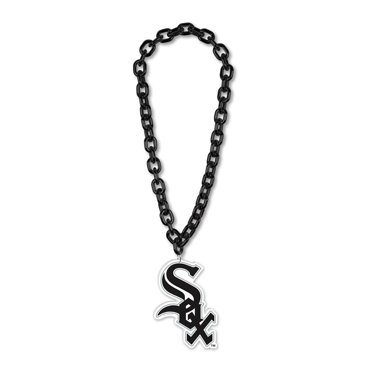 Wincraft Chicago White Sox Big Chain Necklace Fan Gear MLB Chicago White Sox