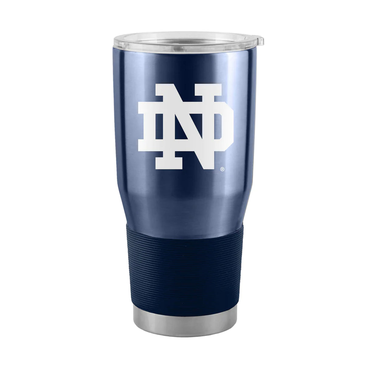 Logo Brands Notre Dame Fighting Irish 30oz Stainless Steel Travel Tumbler Fan Gear NCAA Notre Dame Fighting Irish