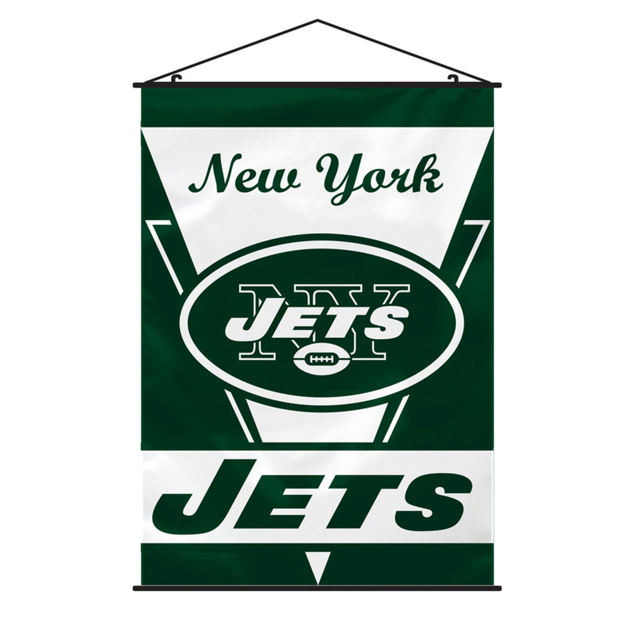 Fremont Die New York Jets Wall Style Banner 28x40 Fan Gear NFL New York Jets