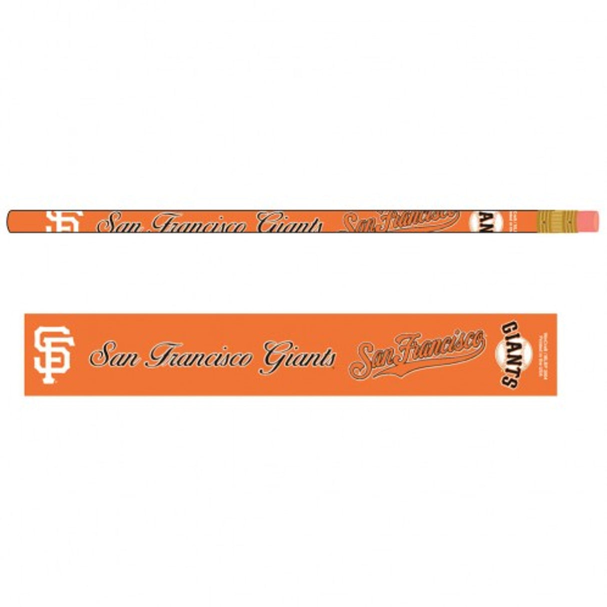 Wincraft San Francisco Giants 6 Pack Pencil - Special Order Fan Gear MLB San Francisco Giants